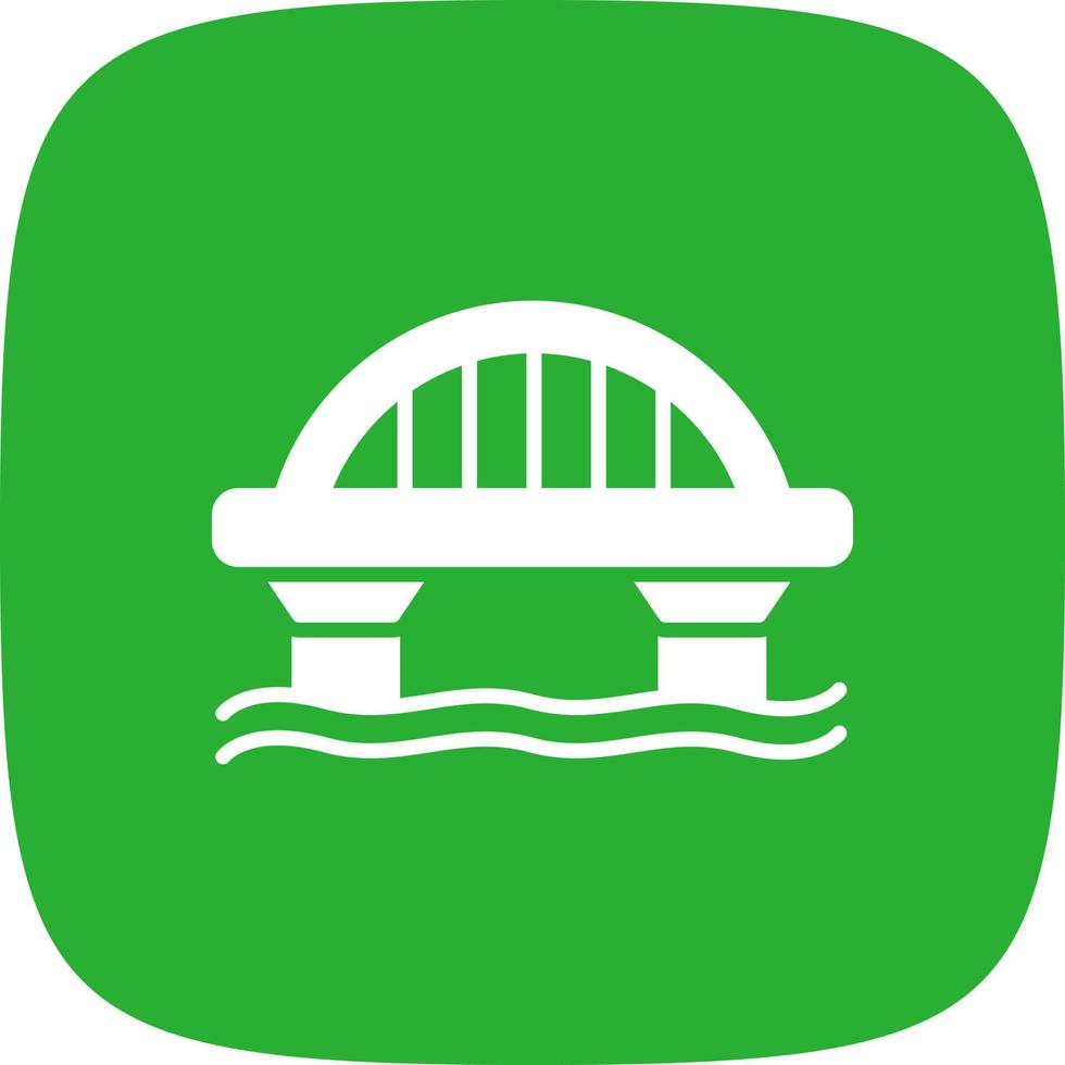 Bridge Creative Icon Design vector
