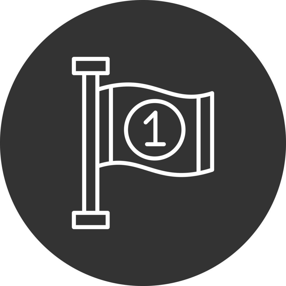 Flag Creative Icon Design vector