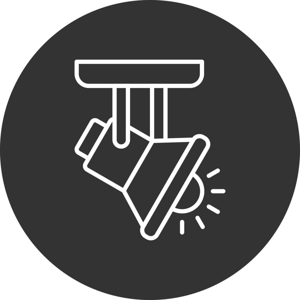 Spotlight Creative Icon Design vector