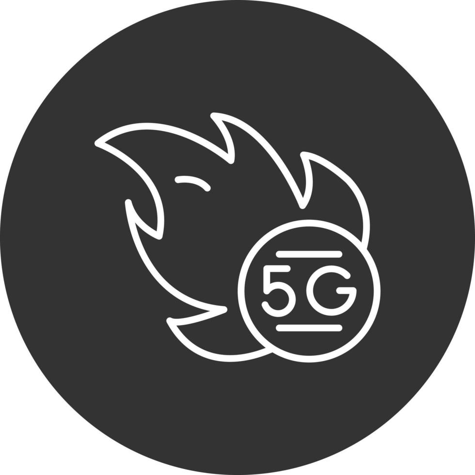 5g Creative Icon Design vector