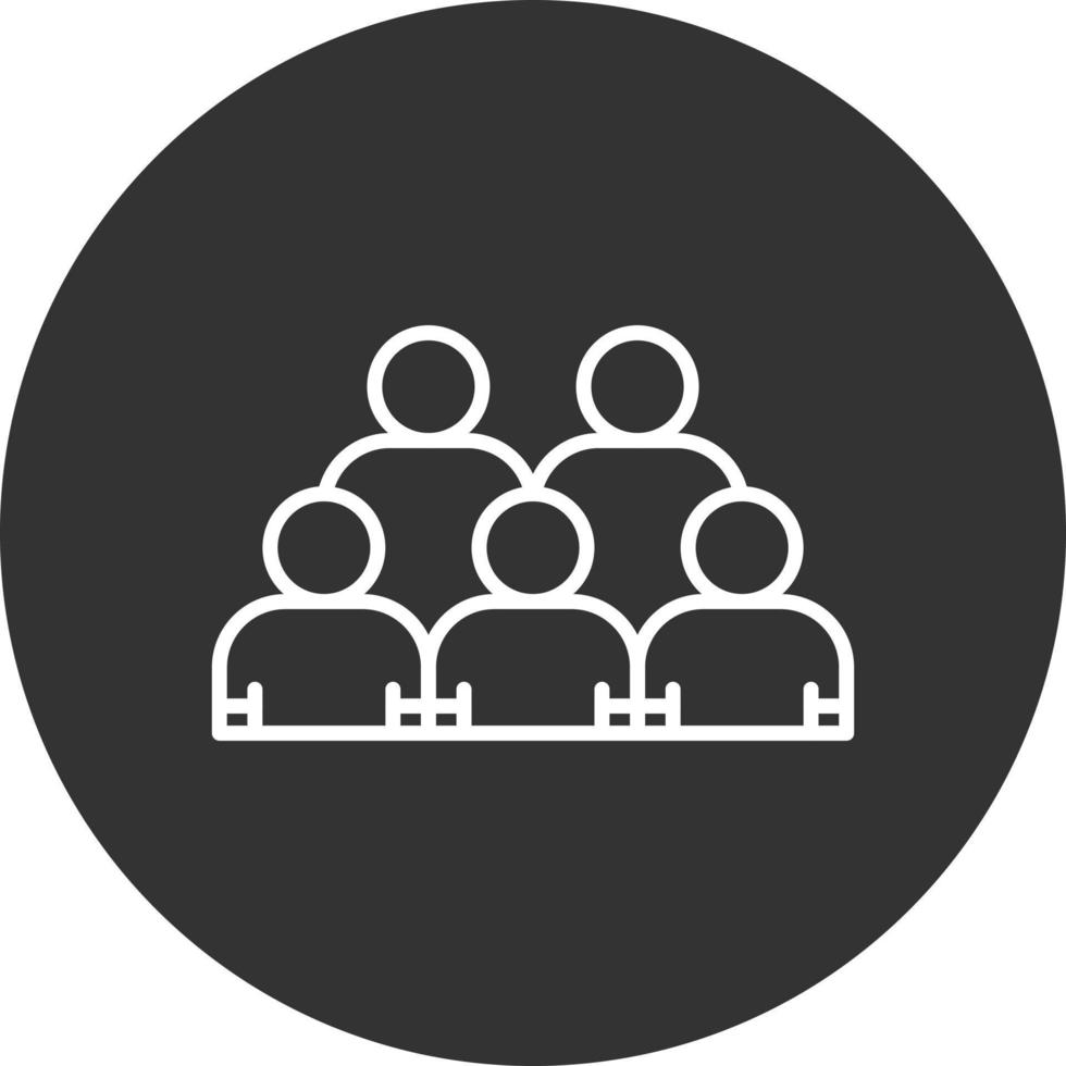 Audience Creative Icon Design vector