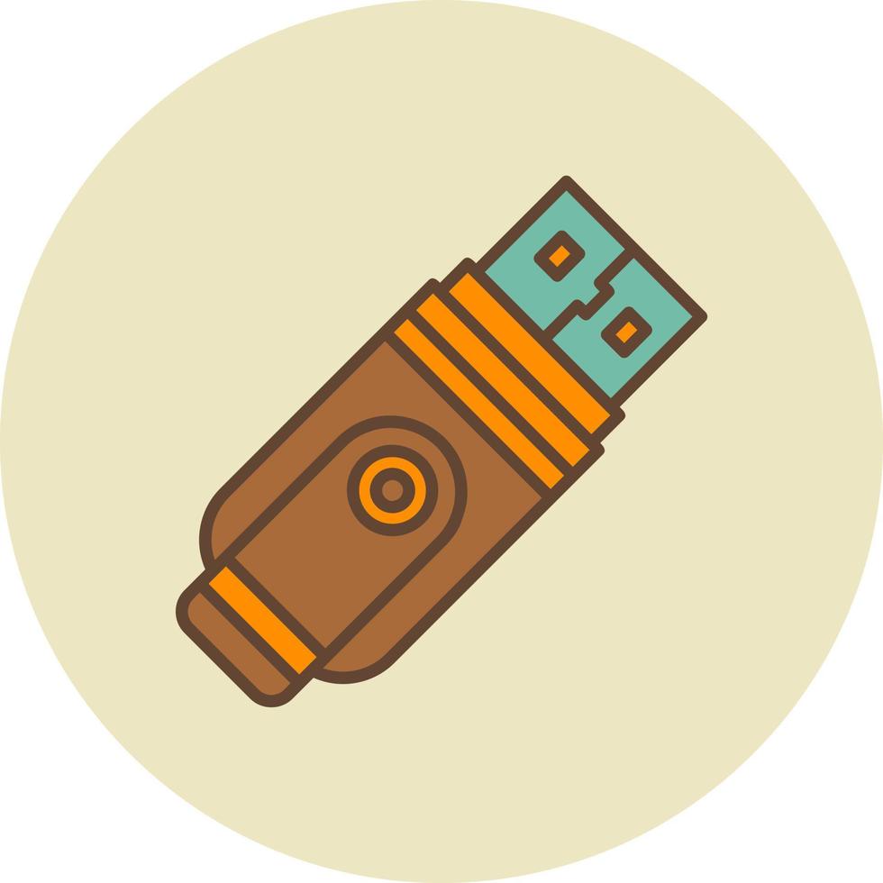 Usb Creative Icon Design vector