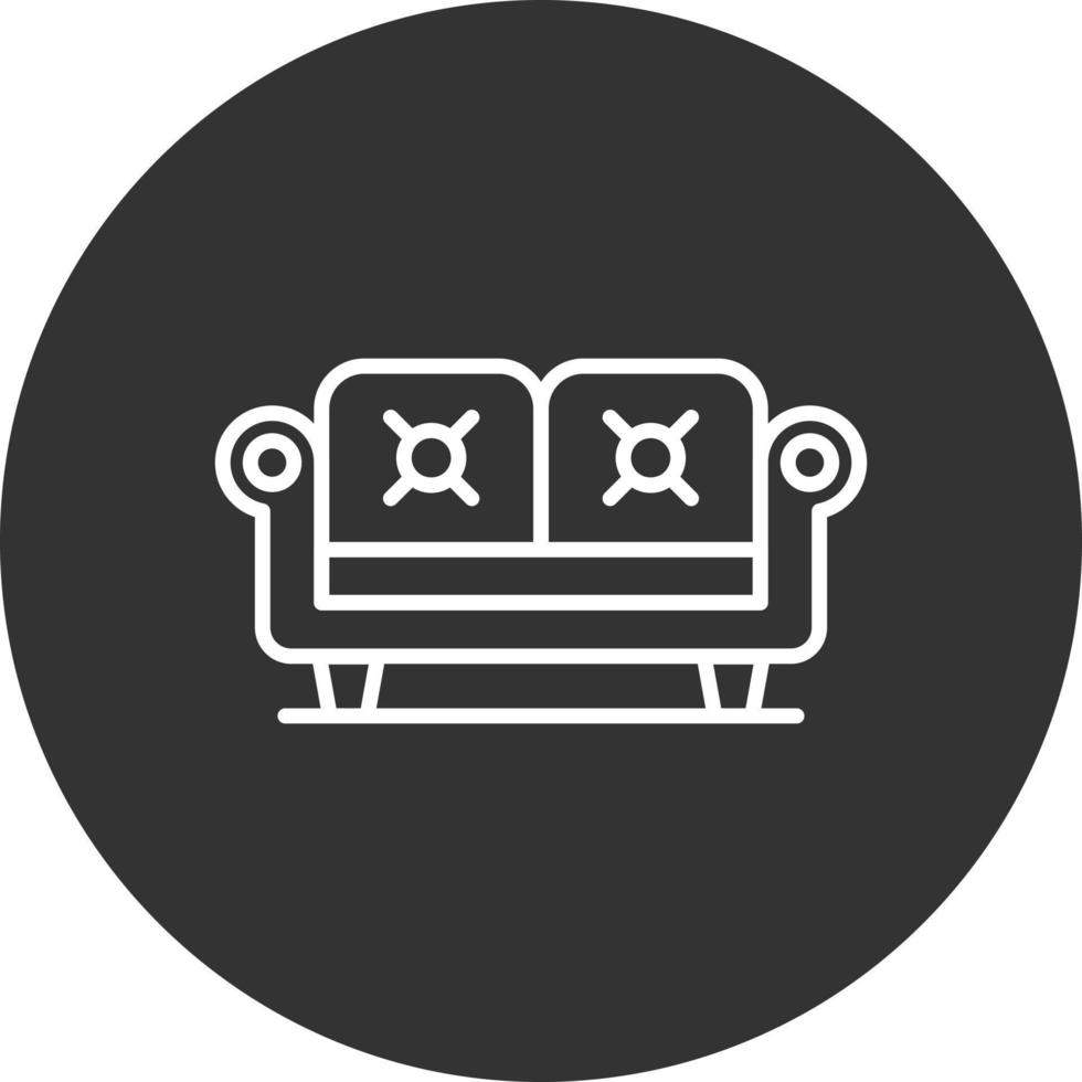 Couch Creative Icon Design vector