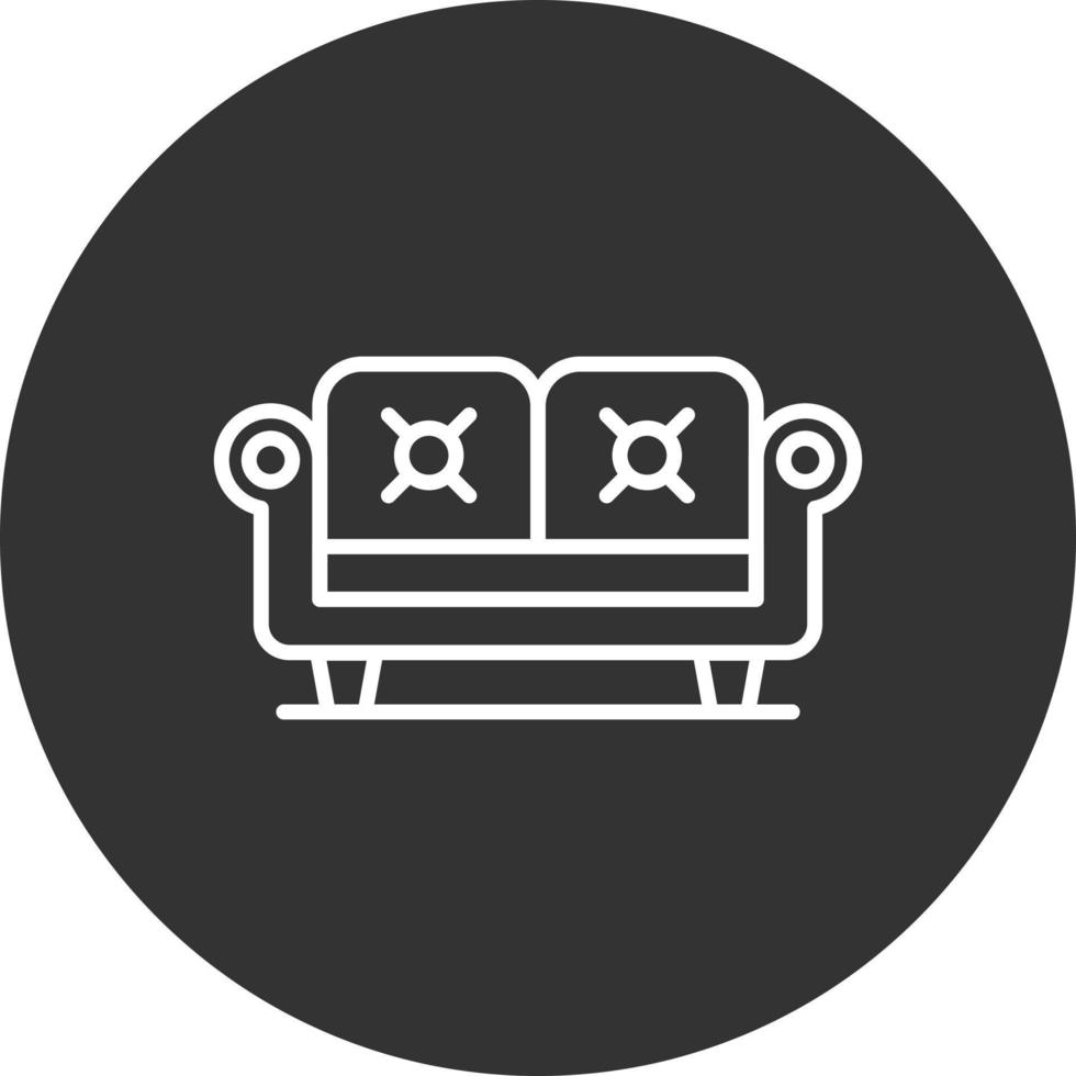 Couch Creative Icon Design vector