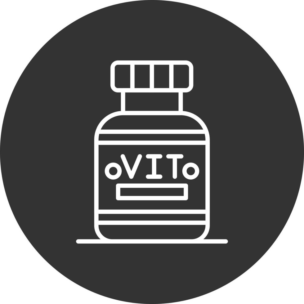 Vitamins Creative Icon Design vector