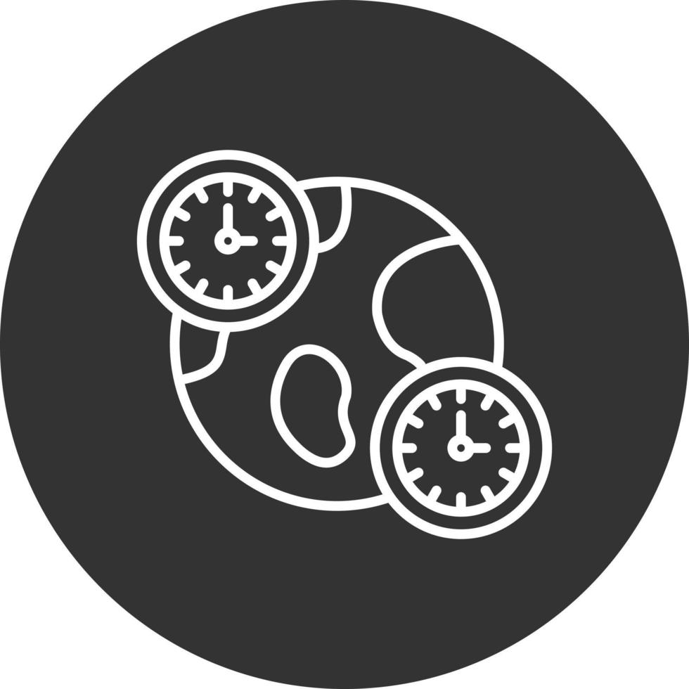 Jet Lag Creative Icon Design vector