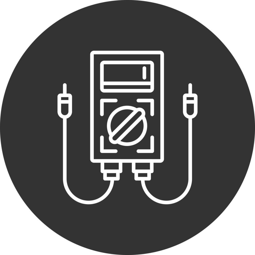 Multimeter Creative Icon Design vector