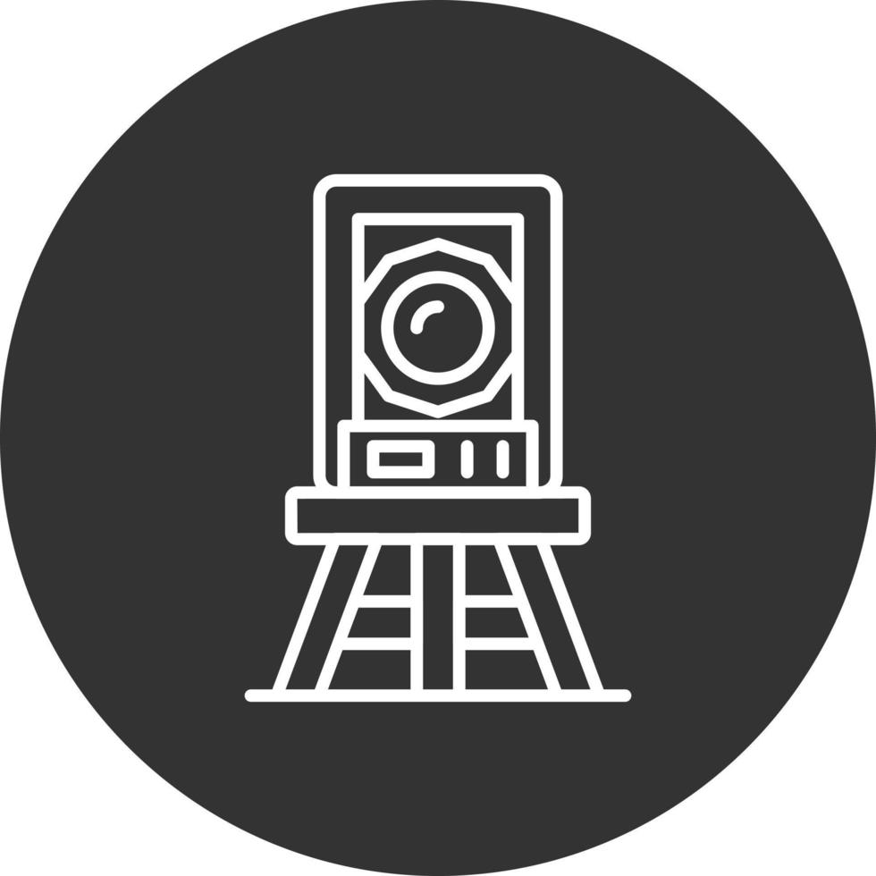 Theodolite Creative Icon Design vector