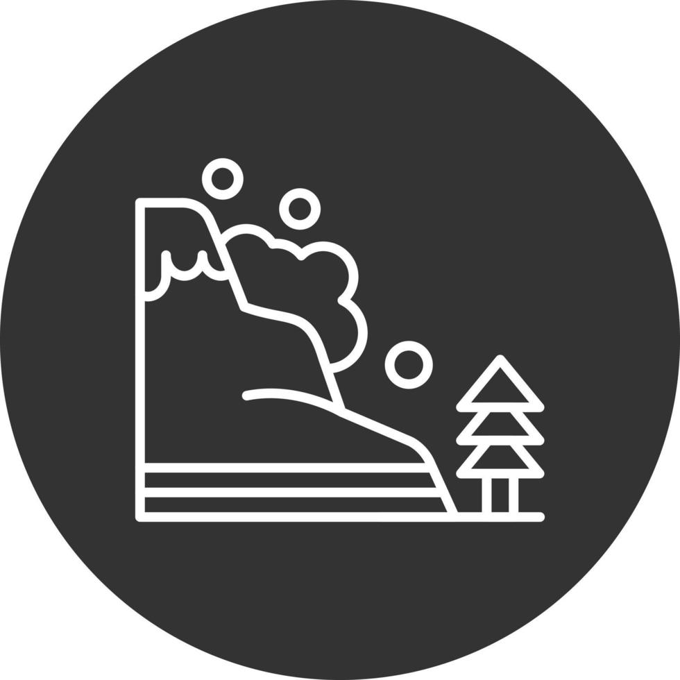 Avalanche Creative Icon Design vector