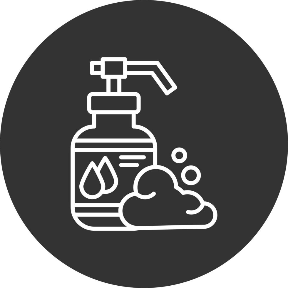 Shampoo Creative Icon Design vector