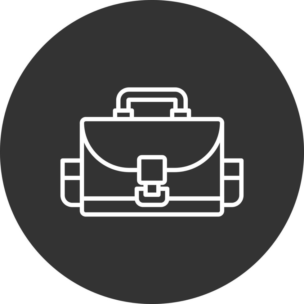 Camera Bag Creative Icon Design vector