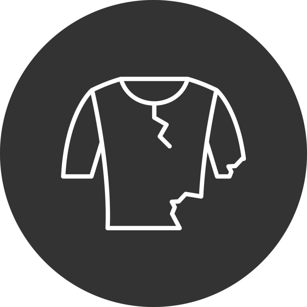 diseño de icono creativo de camiseta vector