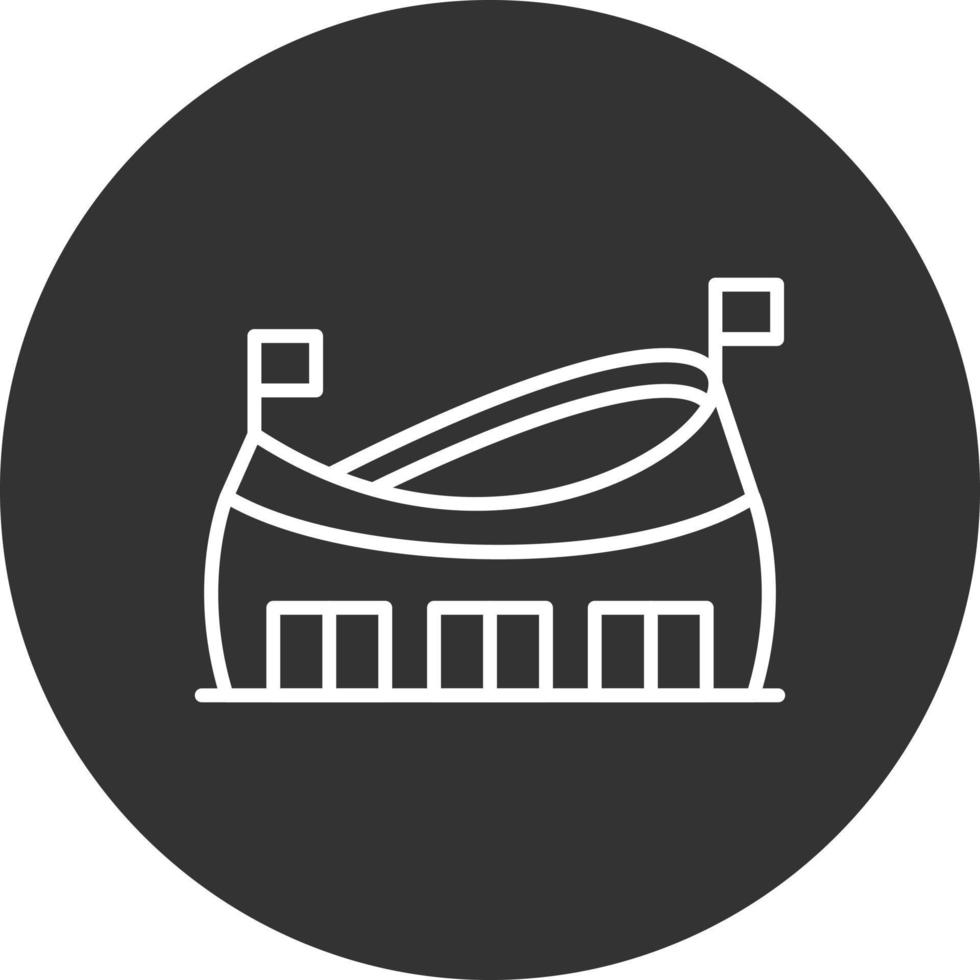Stadium Creative Icon Design vector