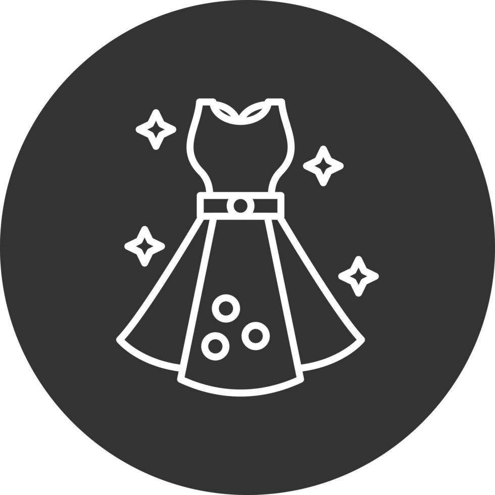 Dress Creative Icon Design vector