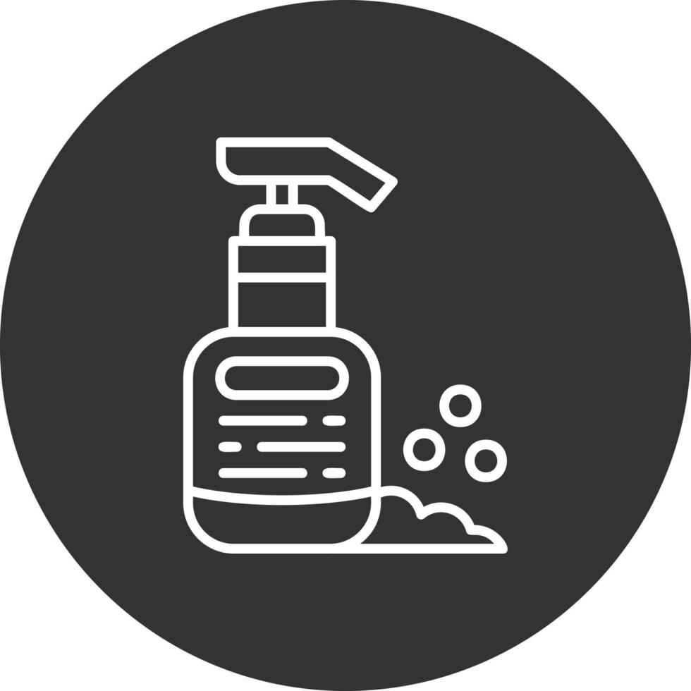 Shampoo Creative Icon Design vector