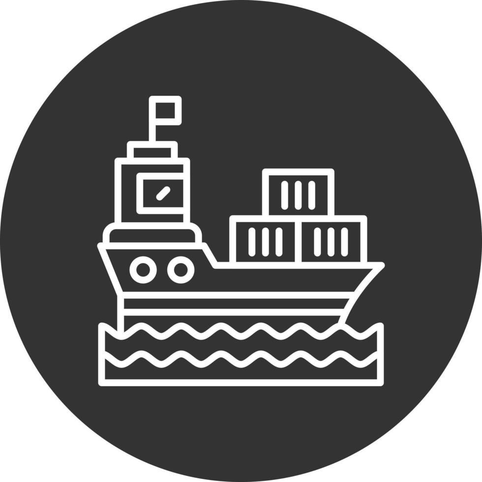 Ship Creative Icon Design vector