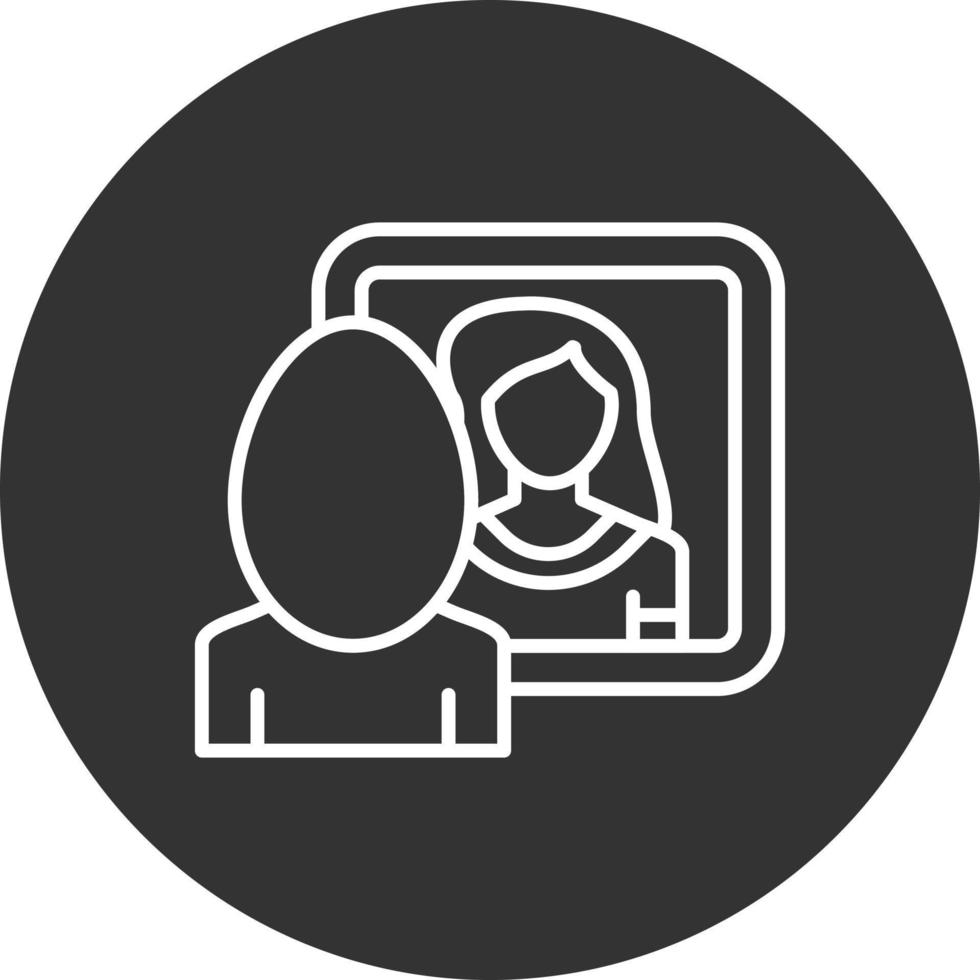 Mirror Creative Icon Design vector