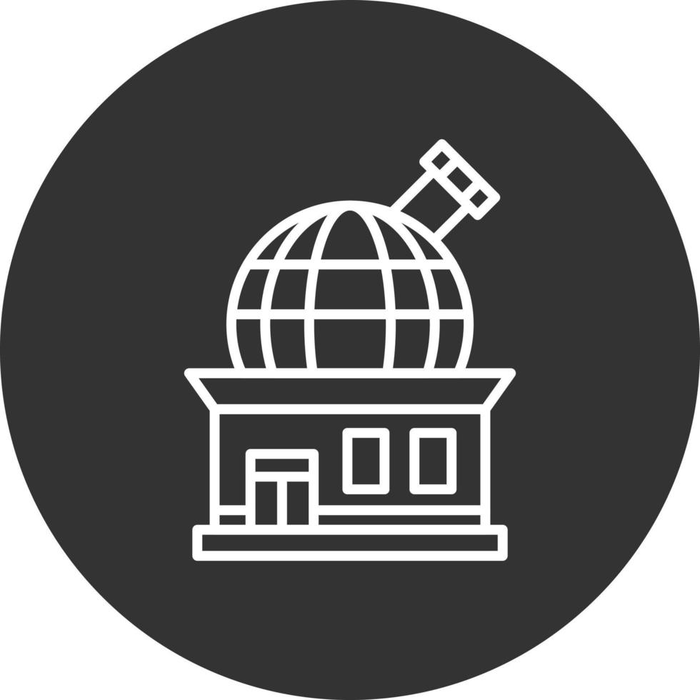 Observatory Creative Icon Design vector