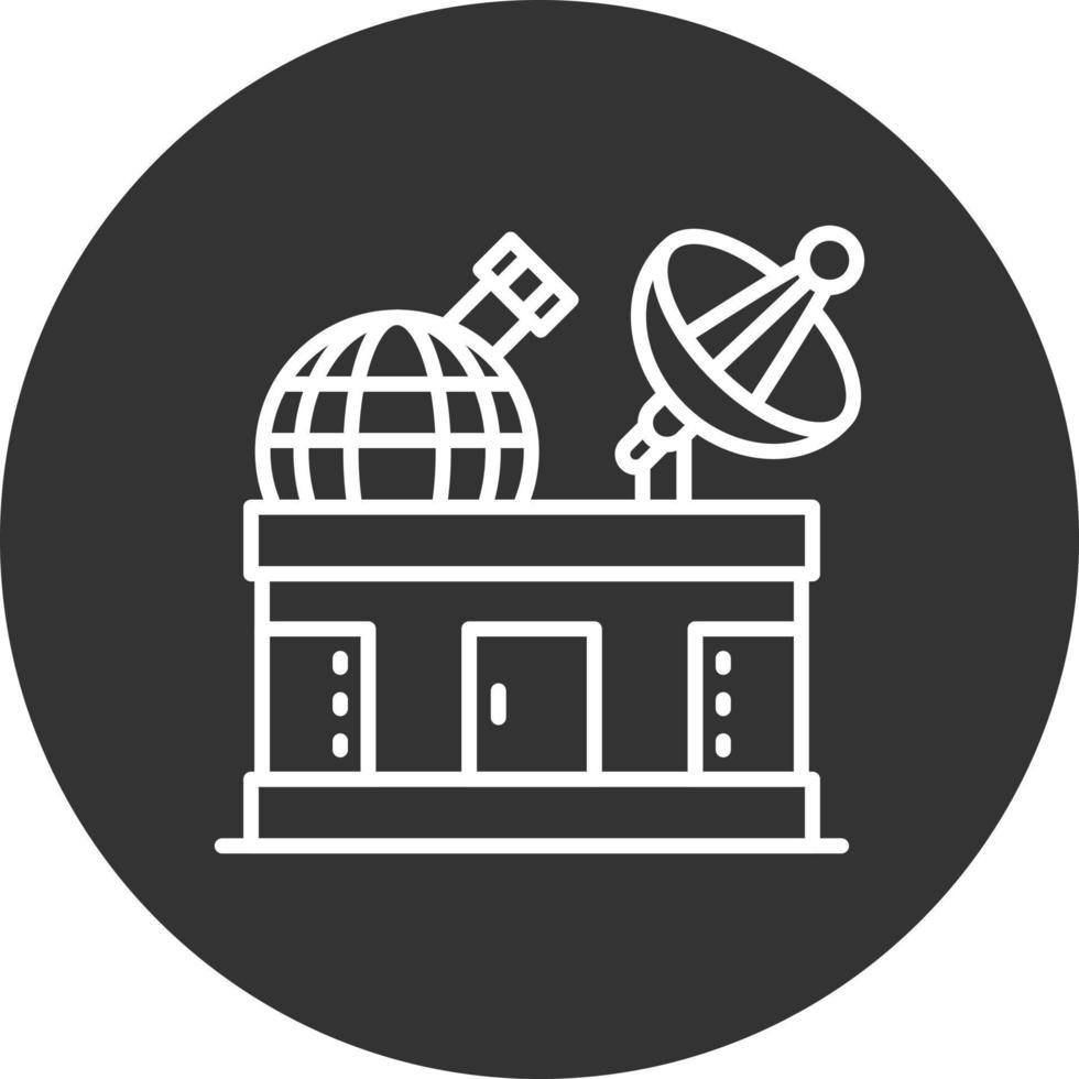 Observatory Creative Icon Design vector