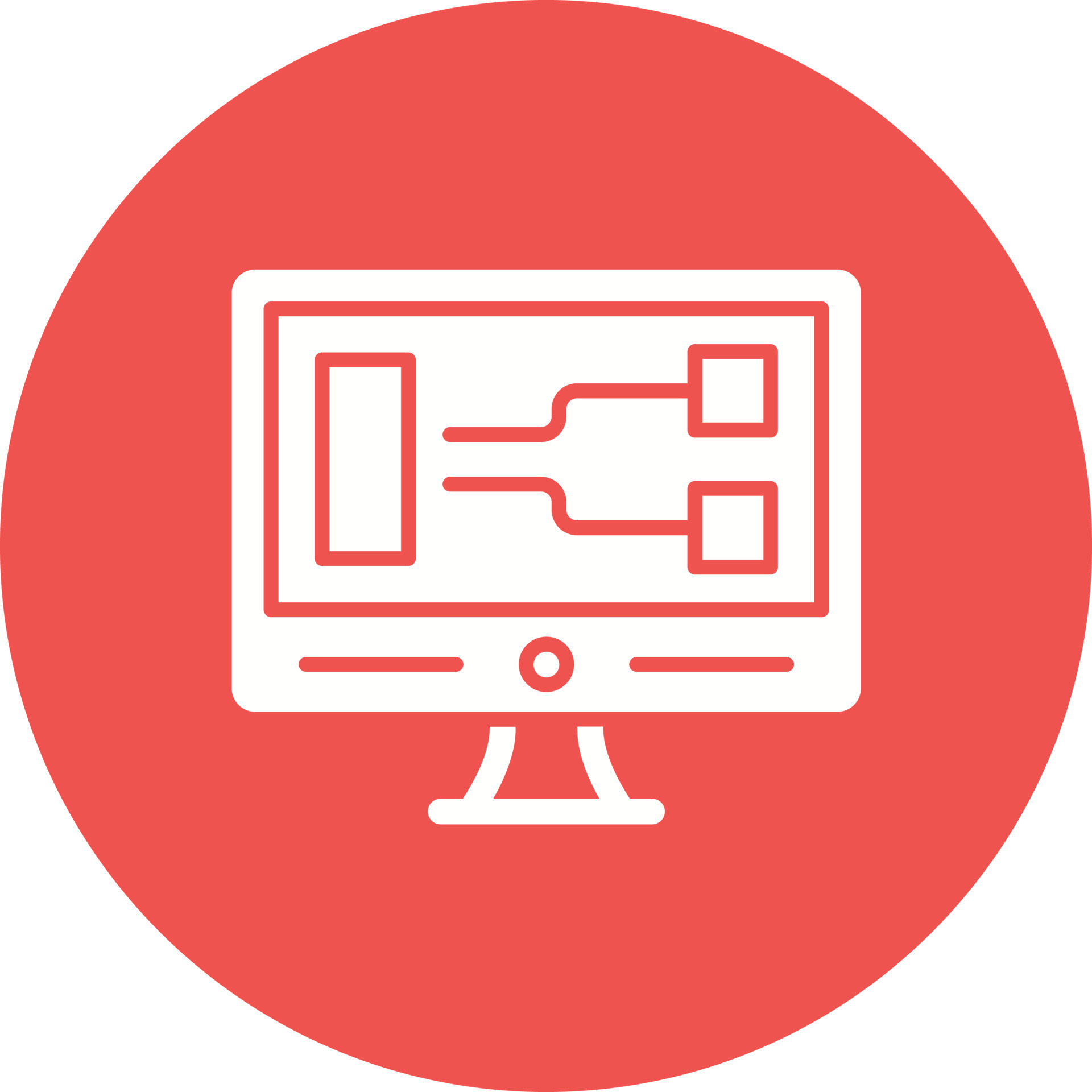 Visual Programming Glyph Circle Icon 16040750 Vector Art at Vecteezy