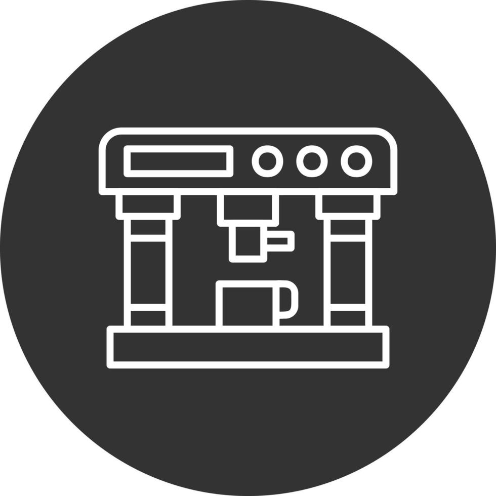 Coffee Maker Creative Icon Design vector