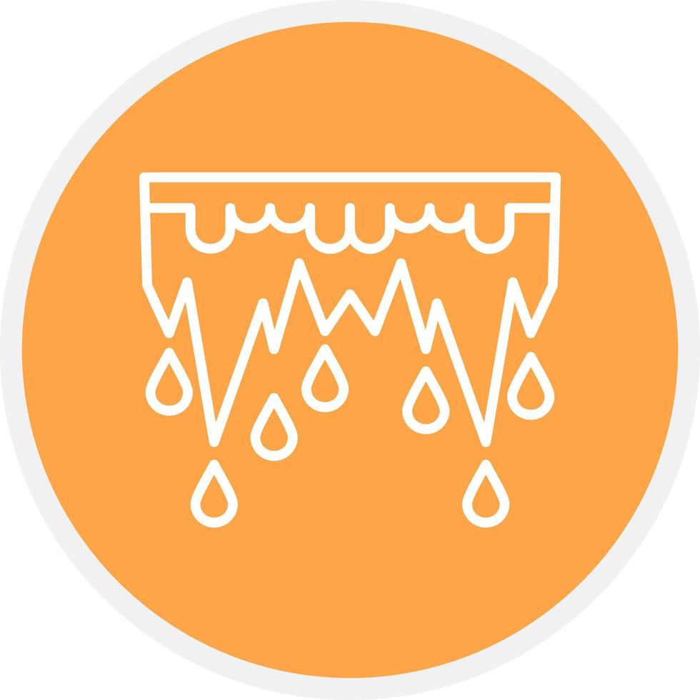 Icicle Creative Icon Design vector