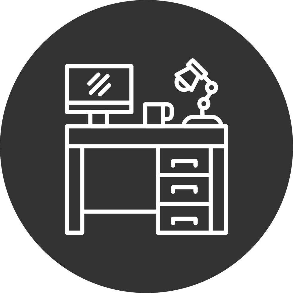 Desk Creative Icon Design vector