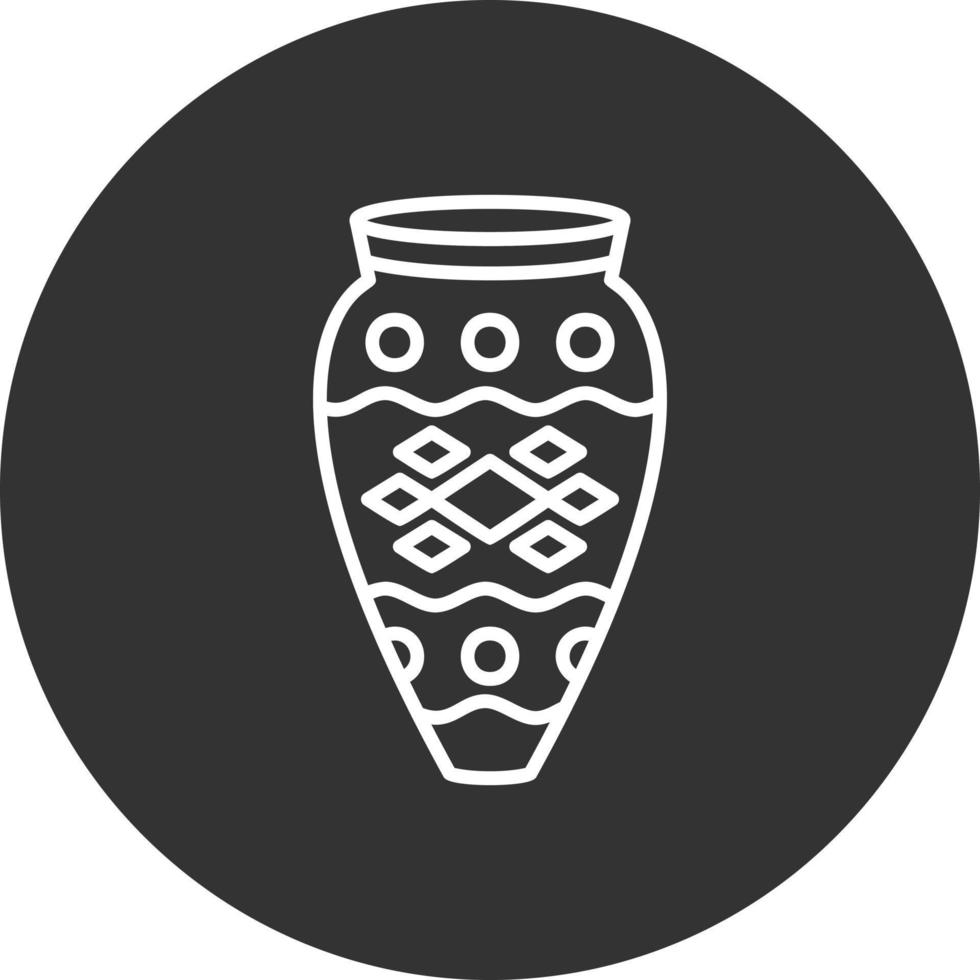 Vase Creative Icon Design vector