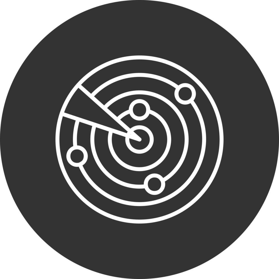 Radar Creative Icon Design vector