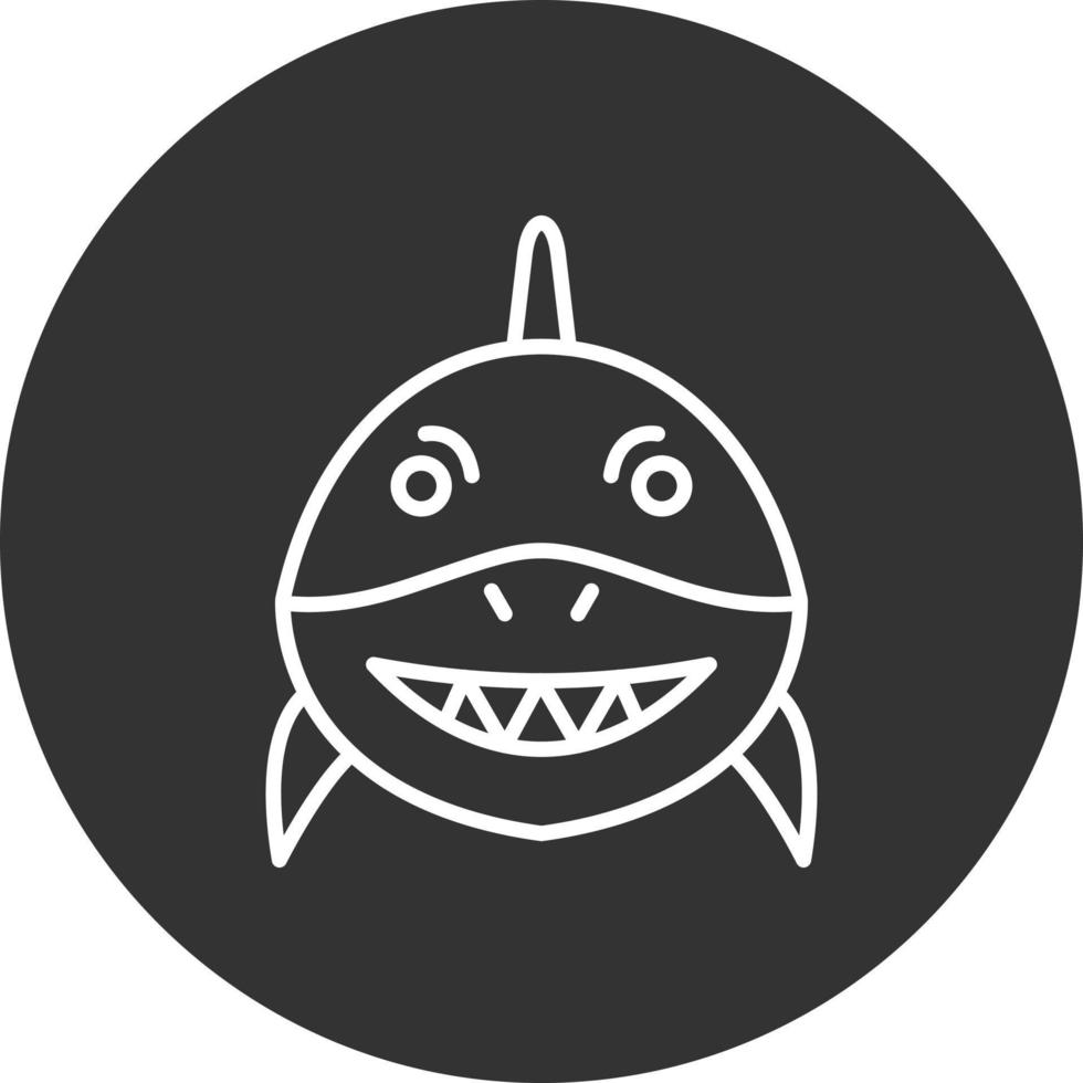 Shark Creative Icon Design vector