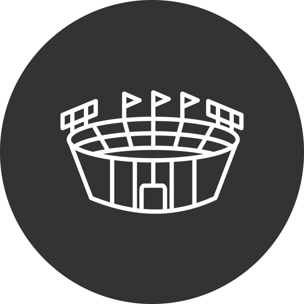 Stadium Creative Icon Design vector
