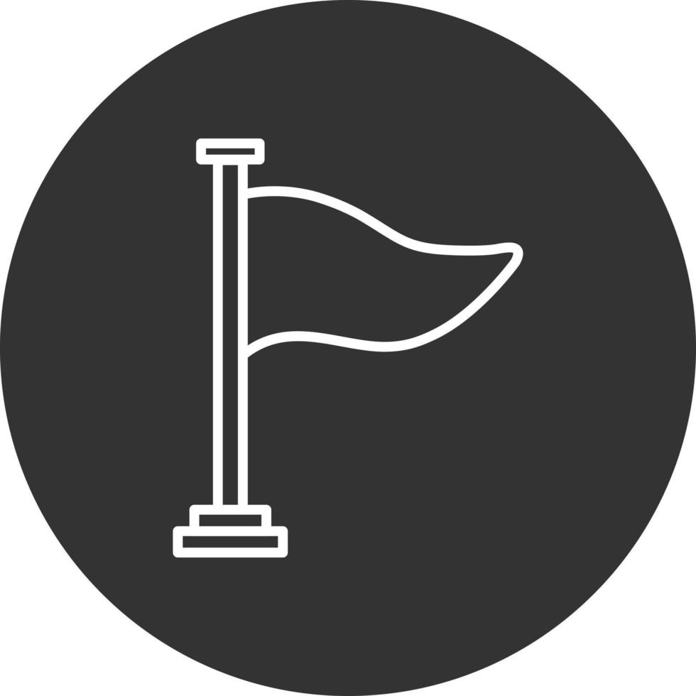 Flag Creative Icon Design vector