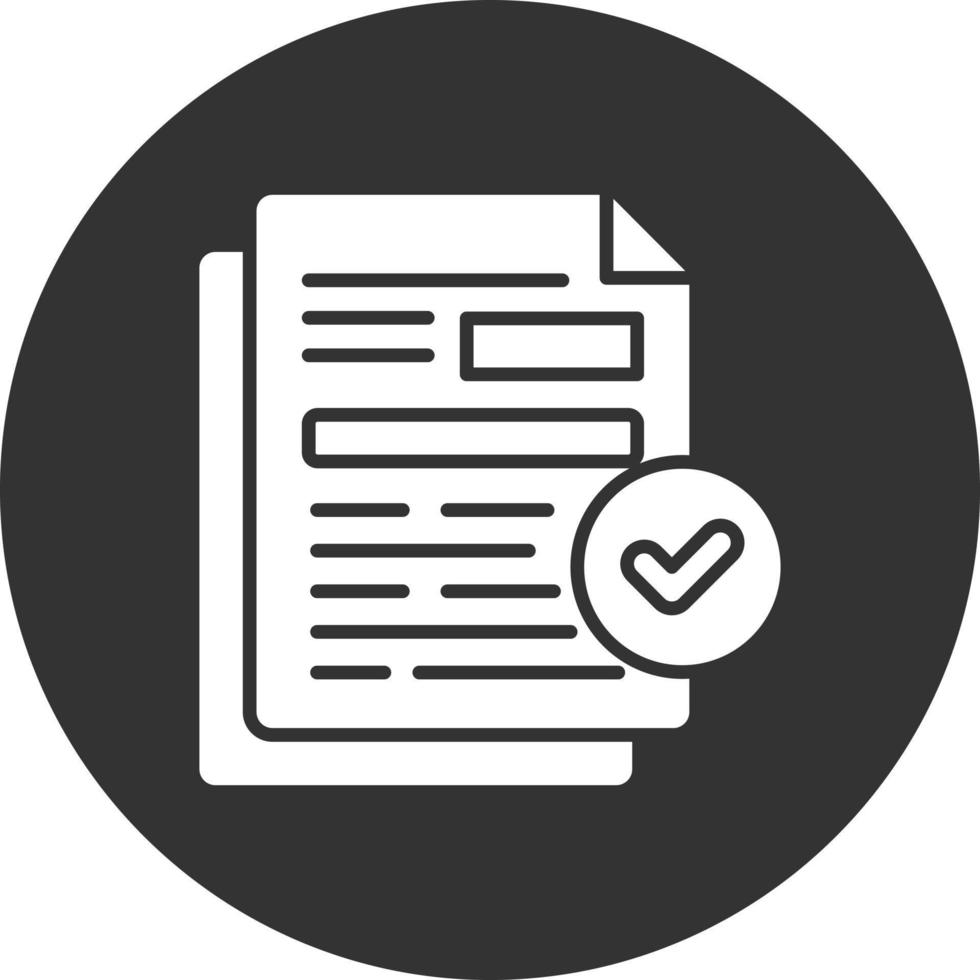 Acceptance Creative Icon Design vector
