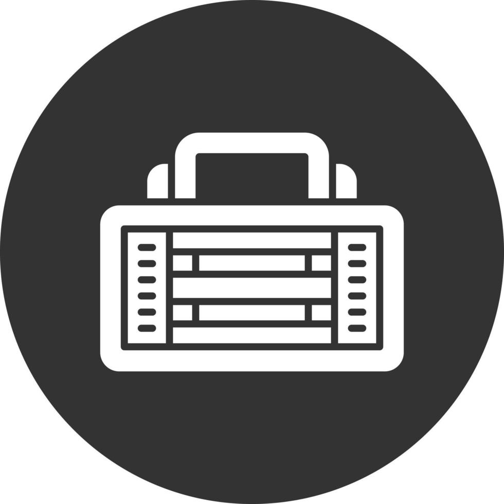 Led Strobe Creative Icon Design vector
