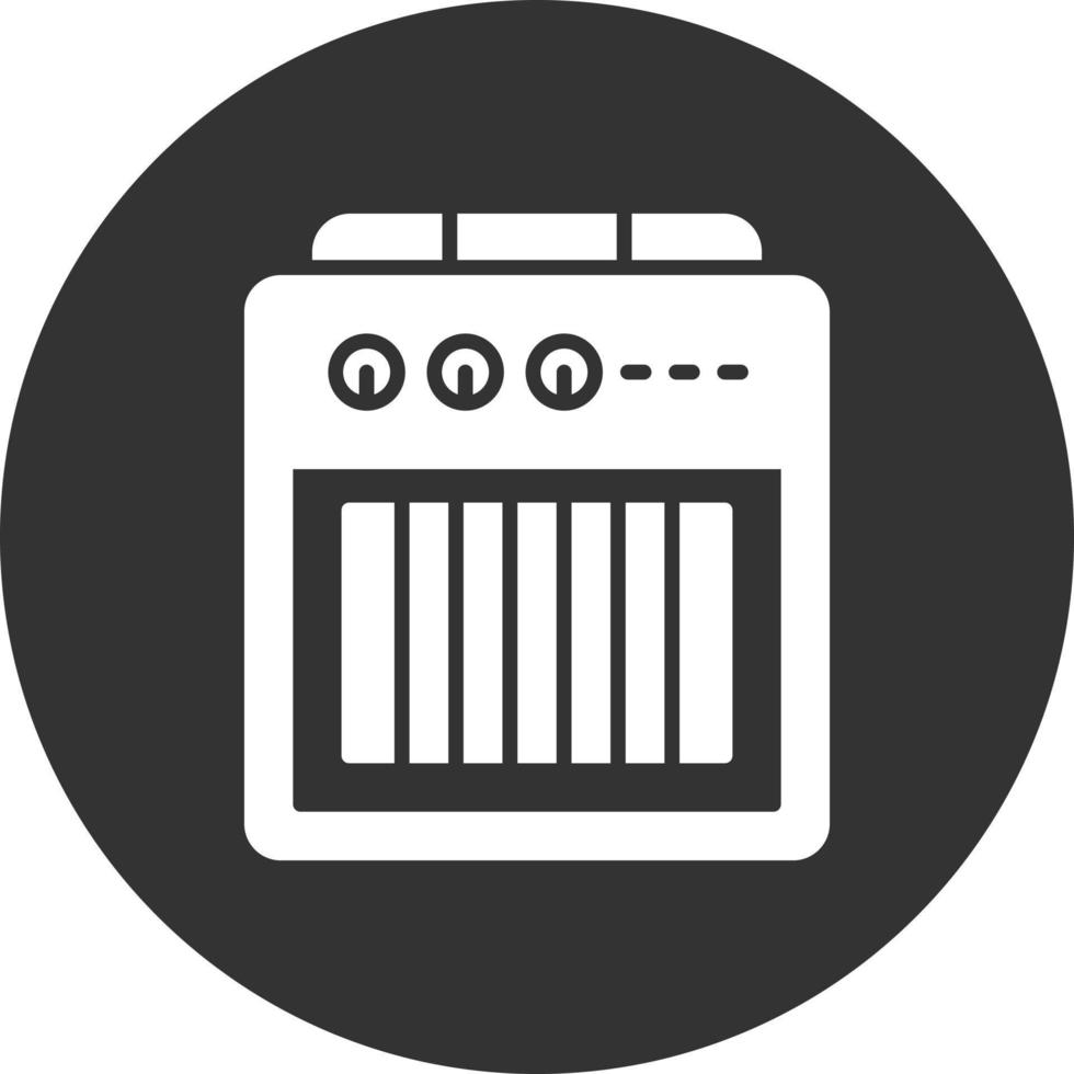 Amplifier Box Creative Icon Design vector