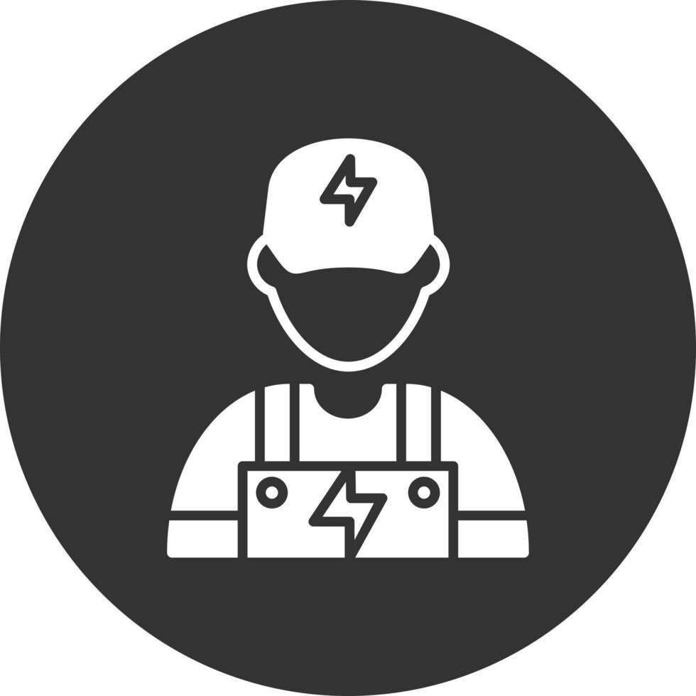 Electrician Creative Icon Design vector