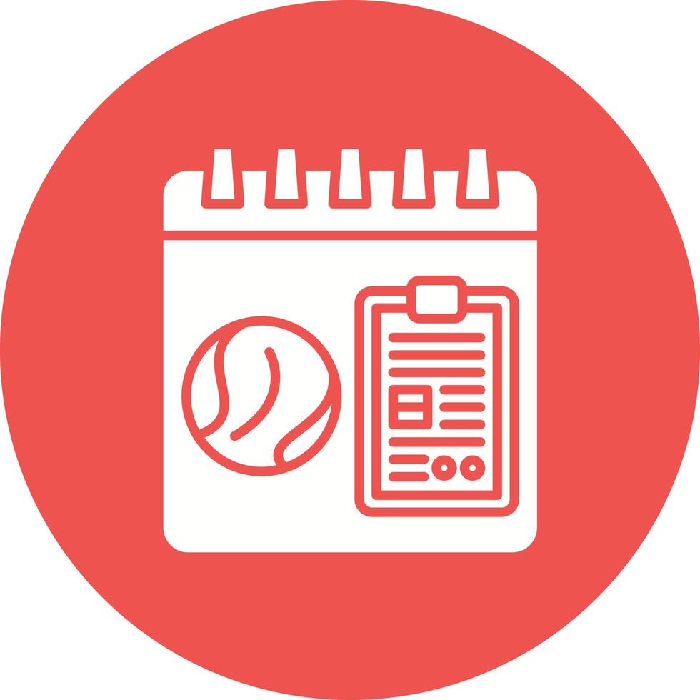 Sports and Activities Glyph Circle Icon vector