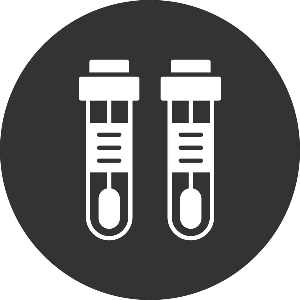 Blood Test Creative Icon Design vector