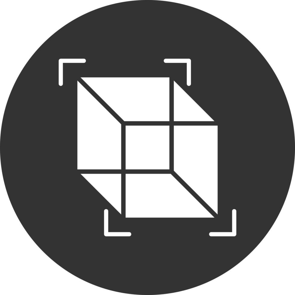 3d Cube Creative Icon Design vector