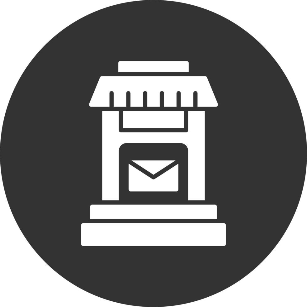 Postbox Creative Icon Design vector
