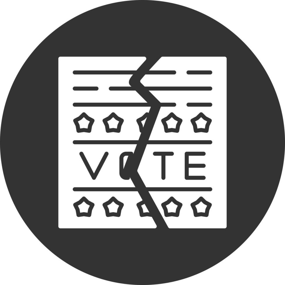 Ballot Creative Icon Design vector