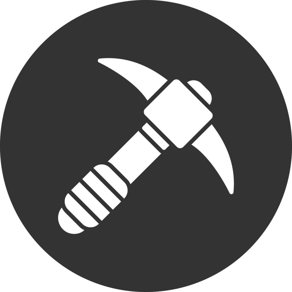 Pickaxe Creative Icon Design vector