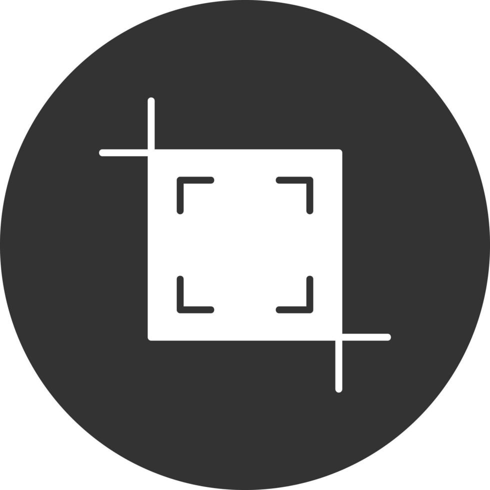 Crop Creative Icon Design vector