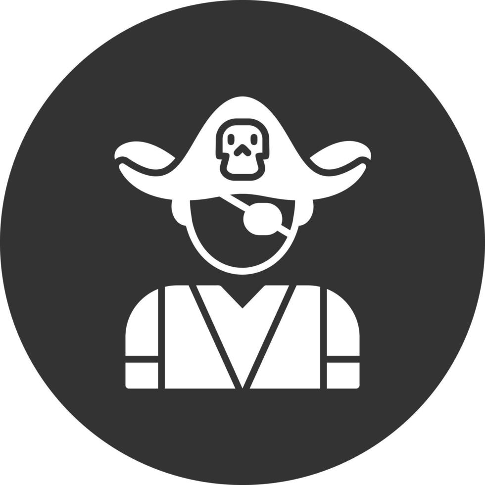 diseño de icono creativo pirata vector