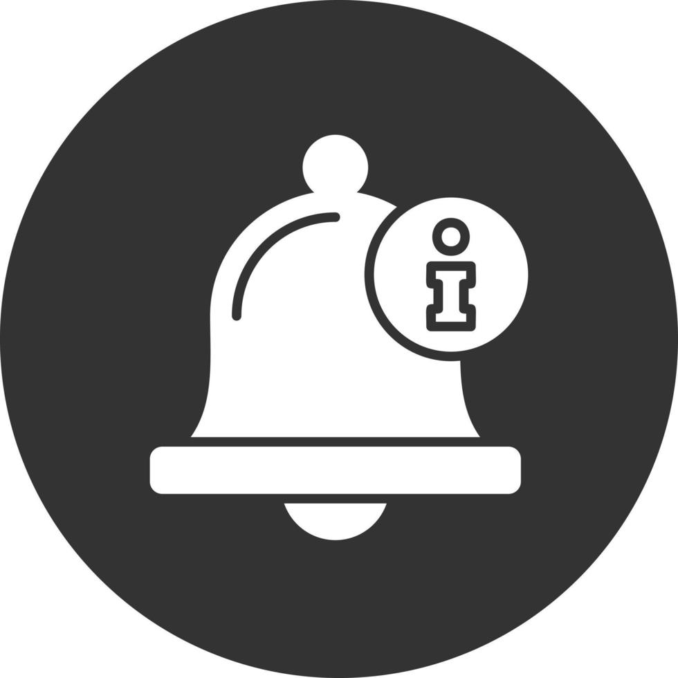 Notification Bell Creative Icon Design vector