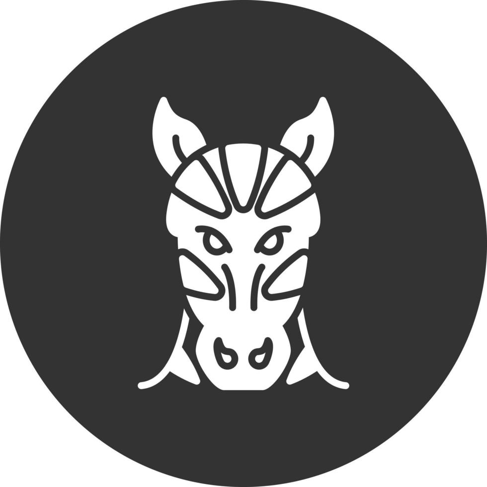 Zebra Creative Icon Design vector