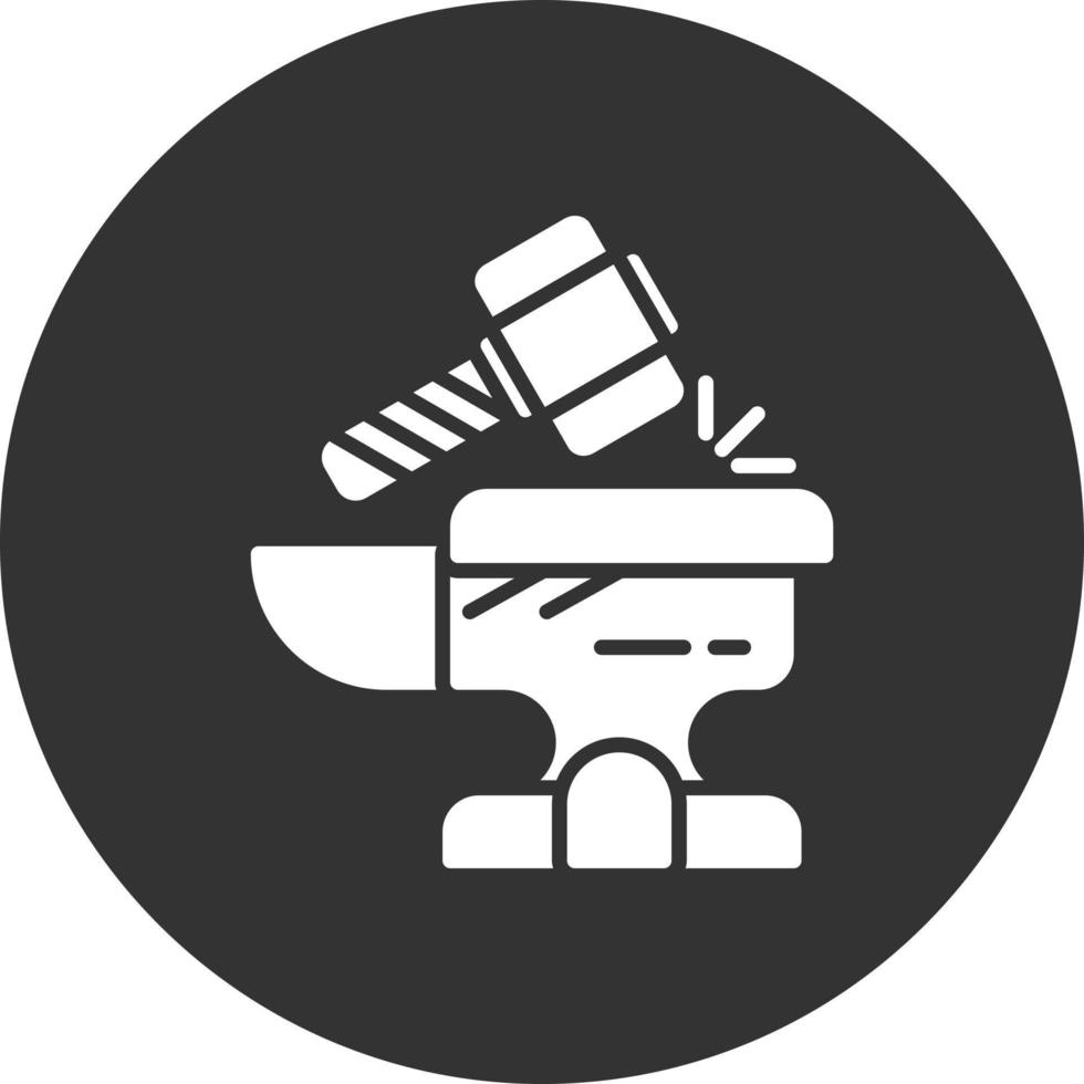 Anvil Creative Icon Design vector