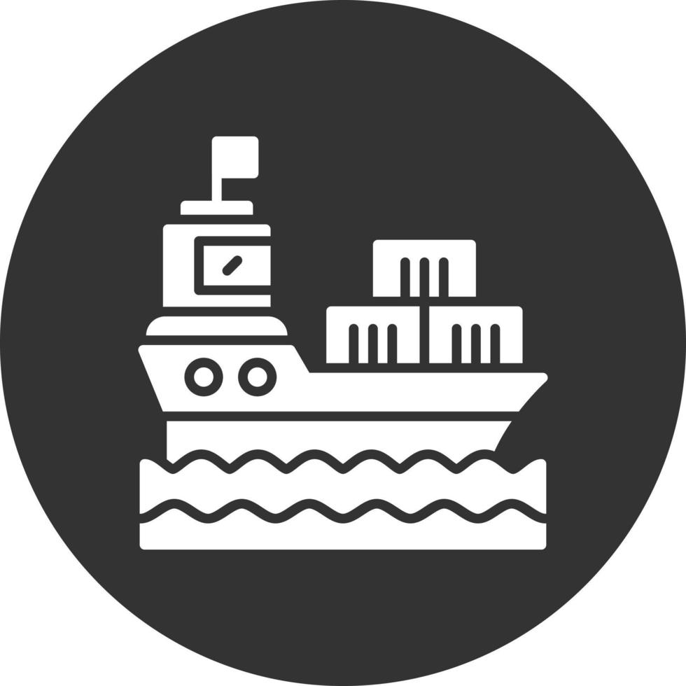 Ship Creative Icon Design vector