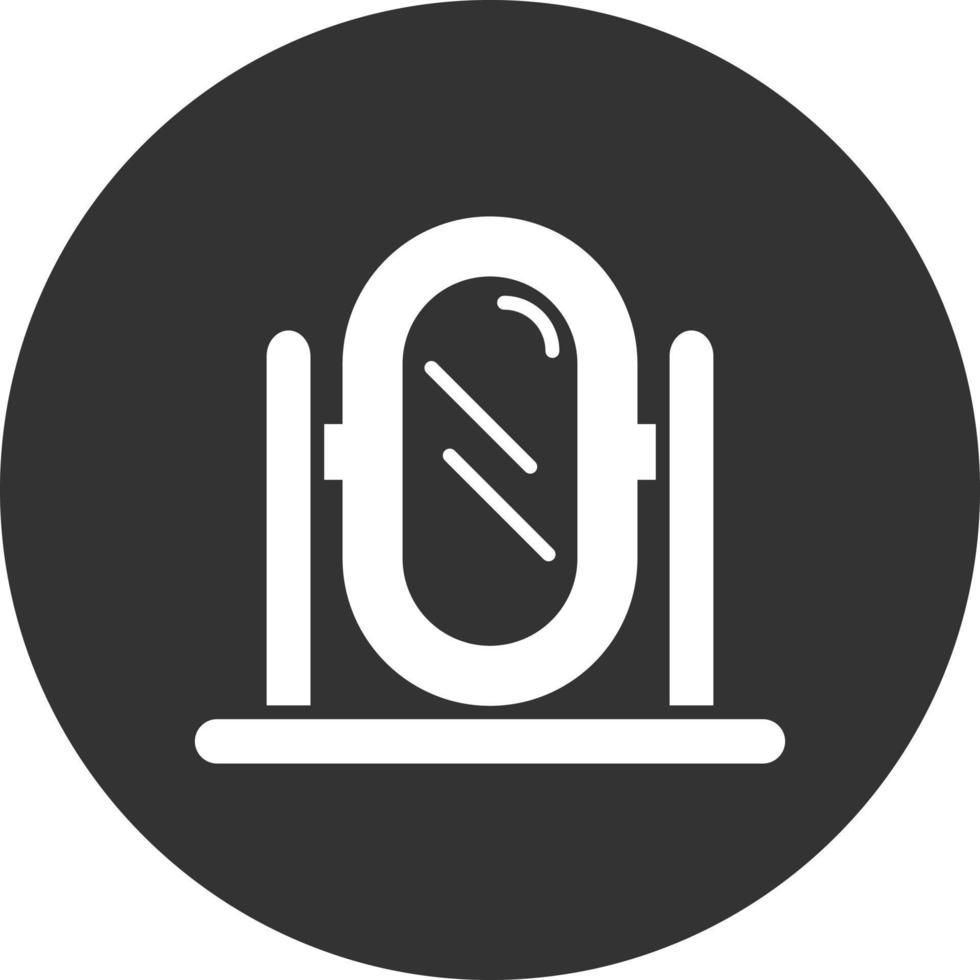 Mirror Creative Icon Design vector