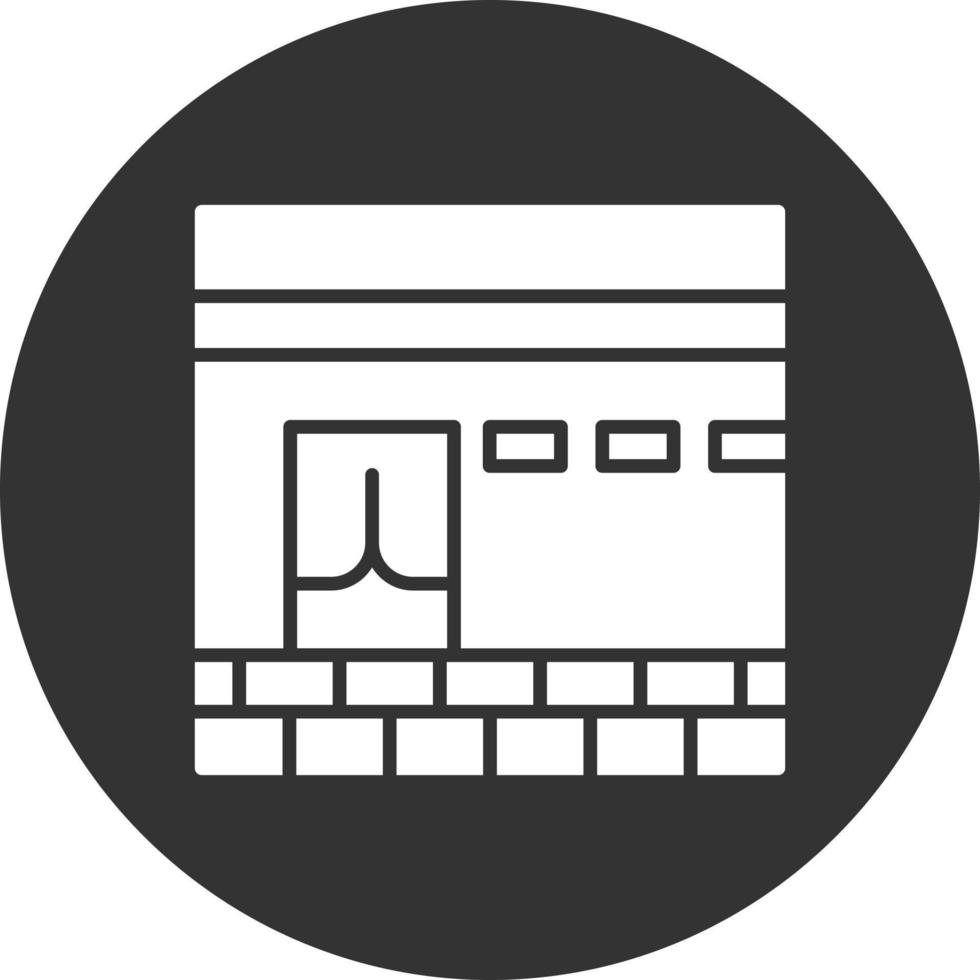 Kaaba Creative Icon Design vector